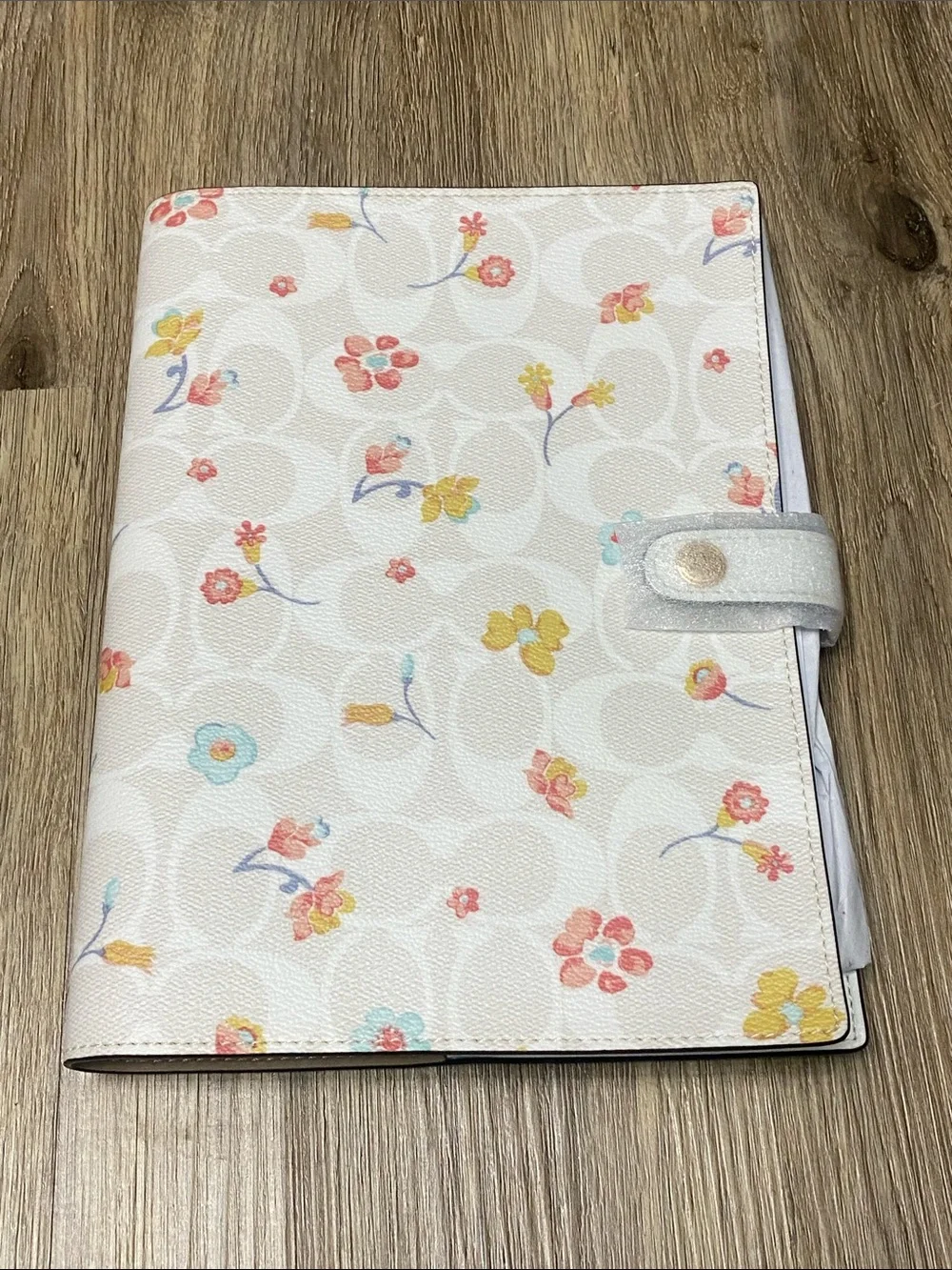Coach Mystical Floral Notebook
